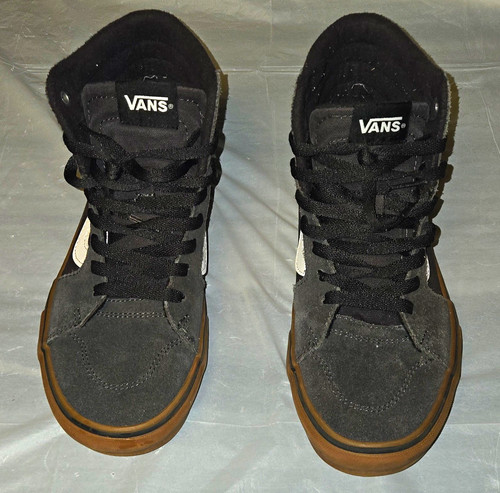 Vans sk8 black - vans, black/gray/white