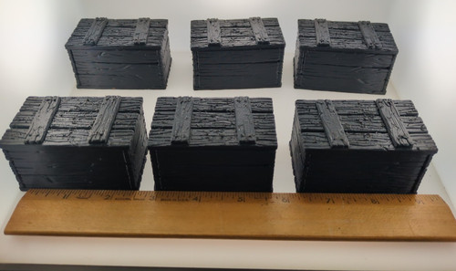 Wooden crates fantasy - wooden,