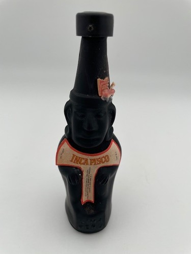 Vintage mini empty inca pisco - empty,