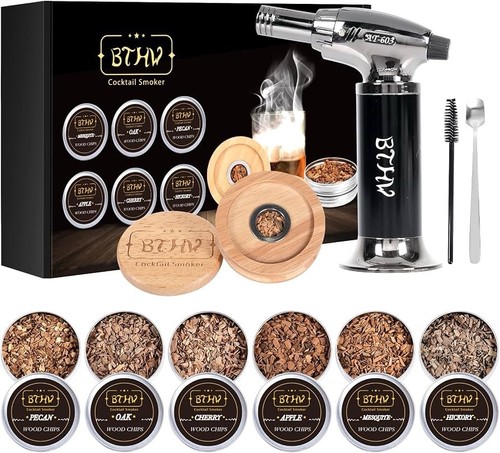 Cocktail smoker kit with torch - cocktail,