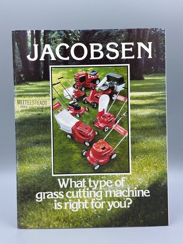 1977 jacobsen lawn tractors - 1977,