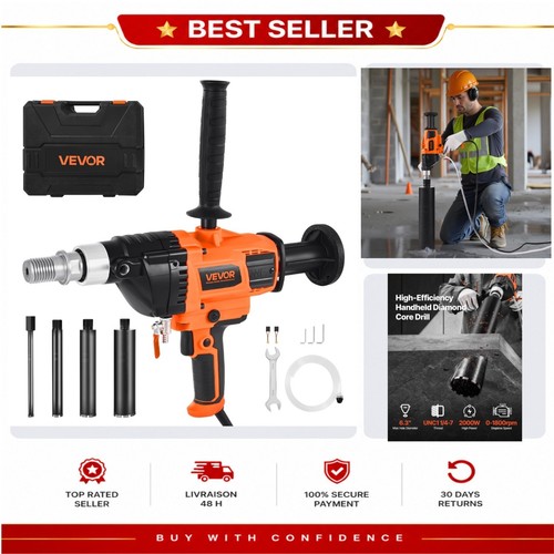 Diamond core drill - core, 2000w