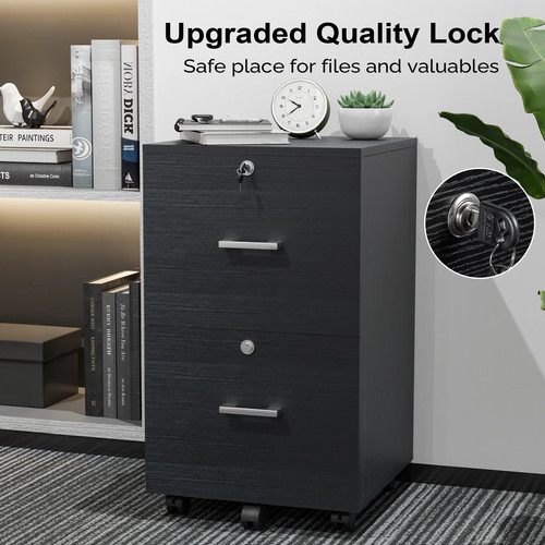 Drawer file cabinet with - 2,