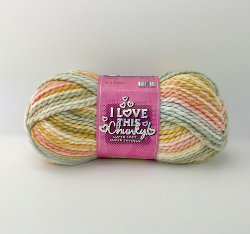 Love this chunky yarn - love, (color