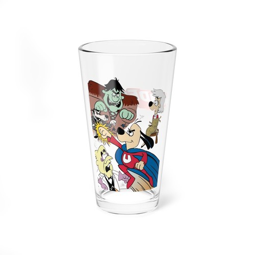 Underdog 16oz glass pint - underdog,