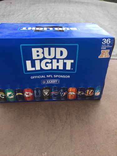 Bud light nfl cans - bud,