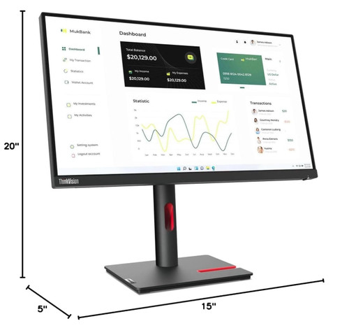 Open box lenovo thinkvision - open,