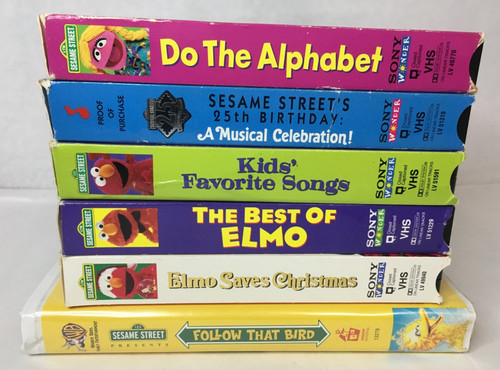 Lot vintage sesame street - of,