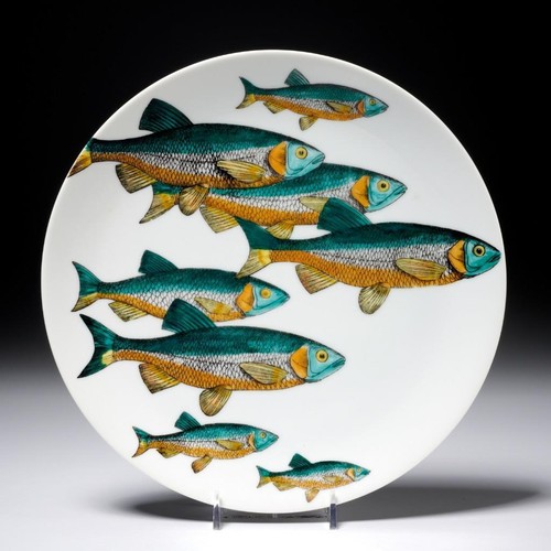 Fornasetti fish pesci blue - fish,