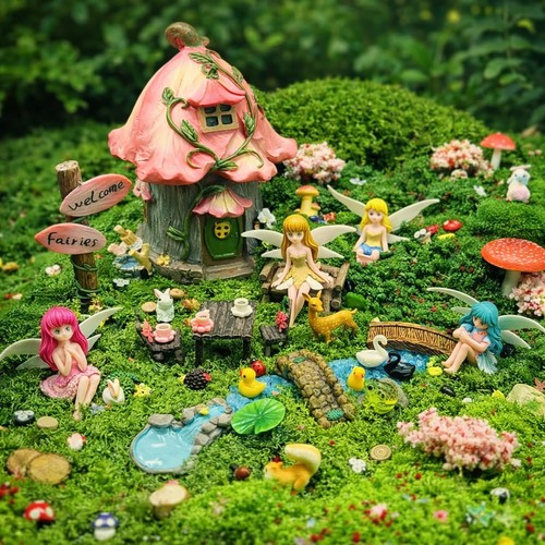 147pcs fairy garden kit - fairy,