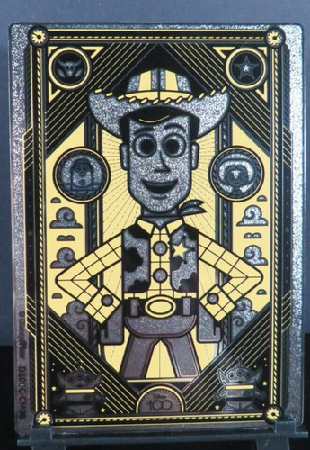 Woody metal card official - metal,