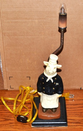 Vintage ceramic pig - pig, chef