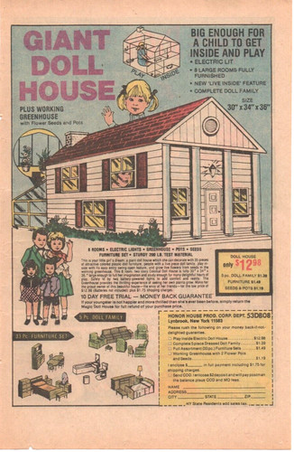 1981 giant doll house - giant, ad