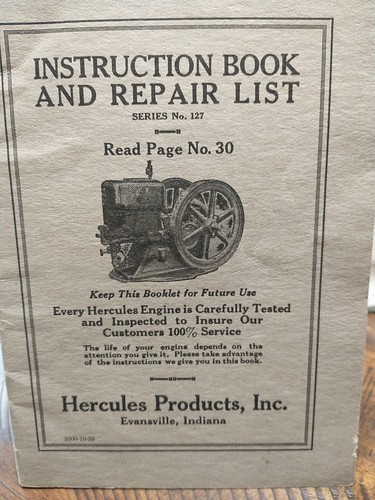Hercules hit and miss - and, engine