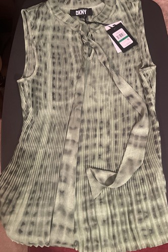 Womens dkny sleeveless pleated - dkny,