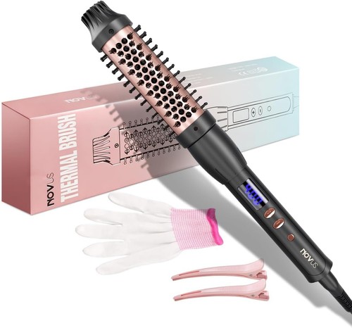 Novus hair curling iron brush - curling,