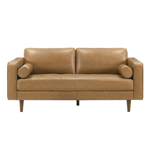 Catherine genuine tan leather - genuine,