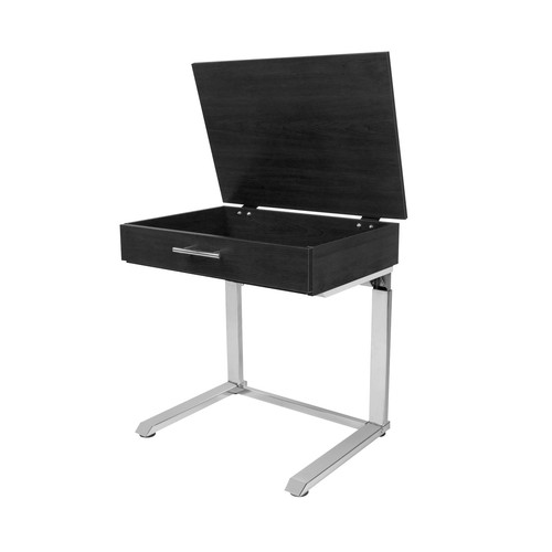 Laptop desk with hideaway top - desk,