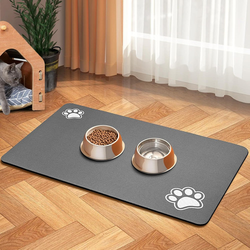 Pet feeding mat absorbent - feeding, mat-absorbent