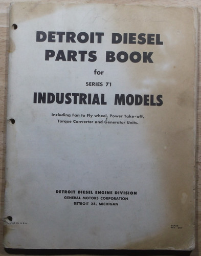 Detroit diesel line - 71, 271