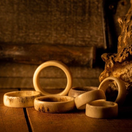 Deer antler ring shed - antler, elk