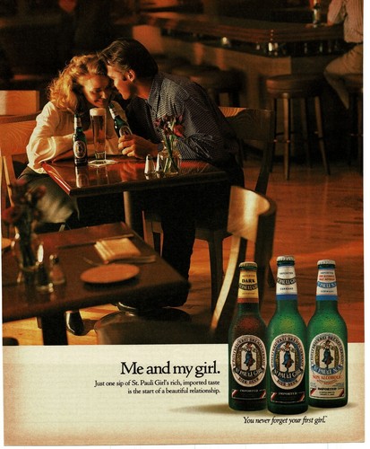 1994 pauli girl beer man - pauli,
