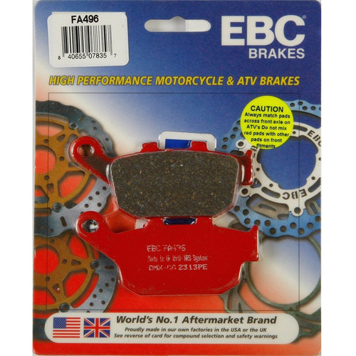 Ebc organic brake - pads, honda