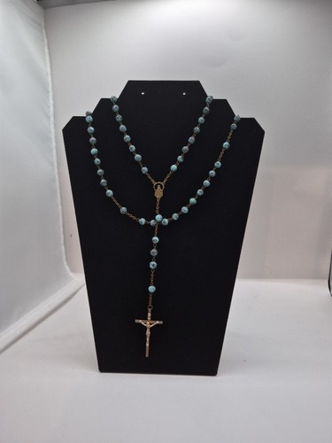 Rosary glass beads italian - glass,