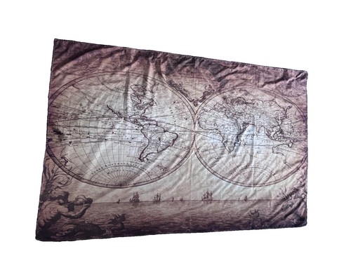 Vintage style old - world, map