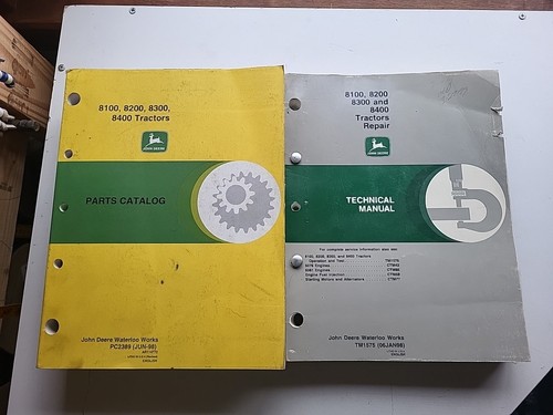 John deere 8100 8200 - john, 8300