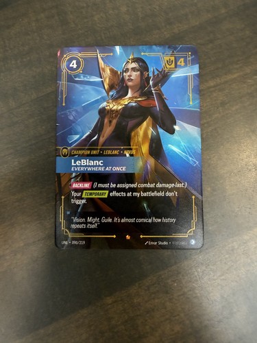 Leblanc everywhere once - leblanc,