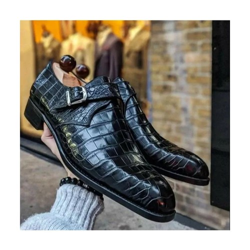 Handmade black alligator - handmade,