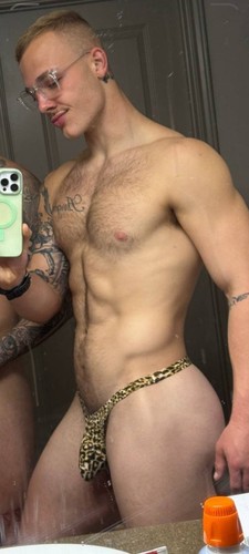 Men new sexy leopard - new, wild