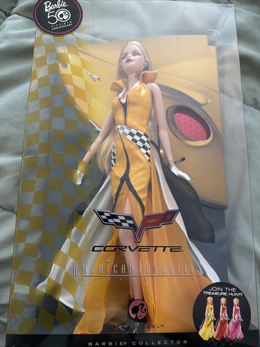 Corvette 2009 barbie - barbie, doll