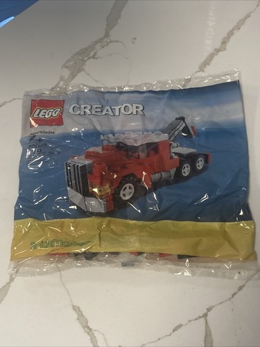 Lego 20008 red tow - lego, truck