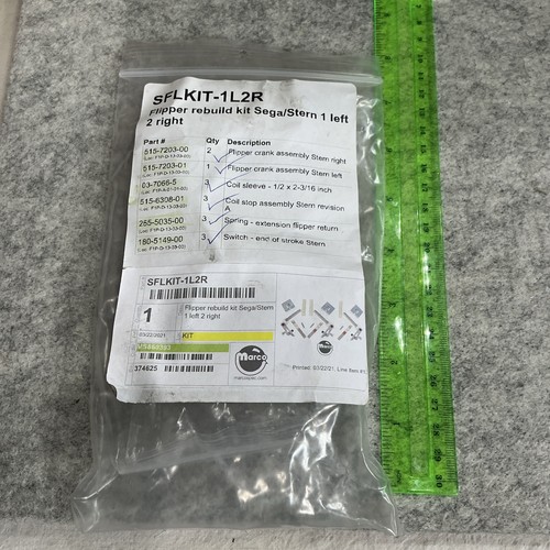 Flipper rebuild kit sets stern - kit, sets/stern