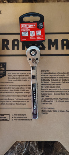 Craftsman cmmt86721 4 - , 1/4"