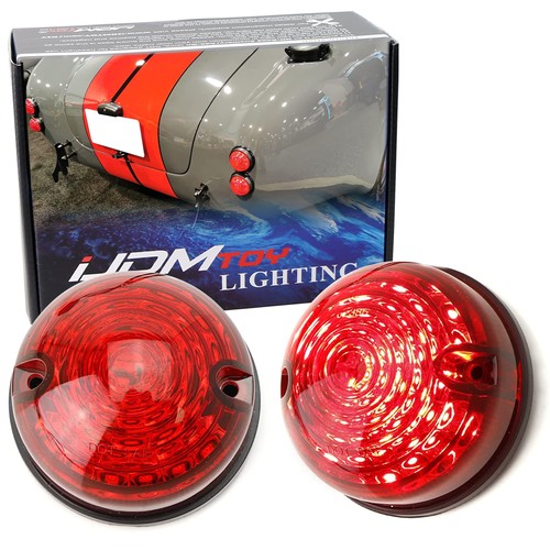 Flush mount red lens - flush,