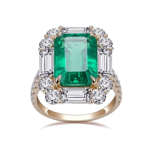 Emerald cut natural - 3.00,