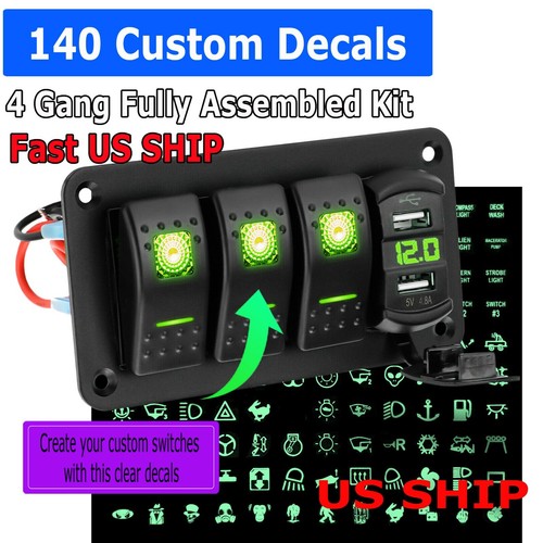 Gang toggle rocker - gang, switch