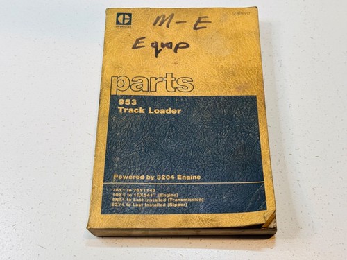 Oem caterpillar cat parts book - oem,