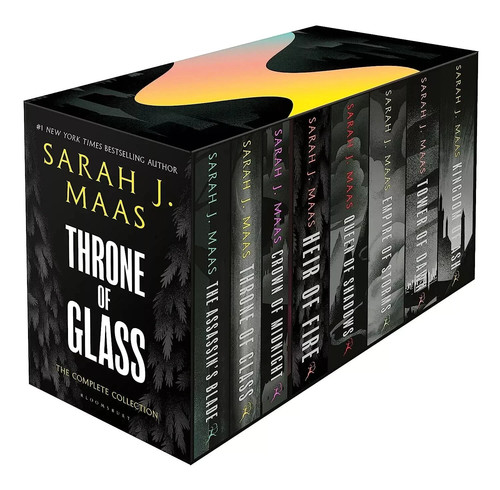 Throne glass book box - throne,