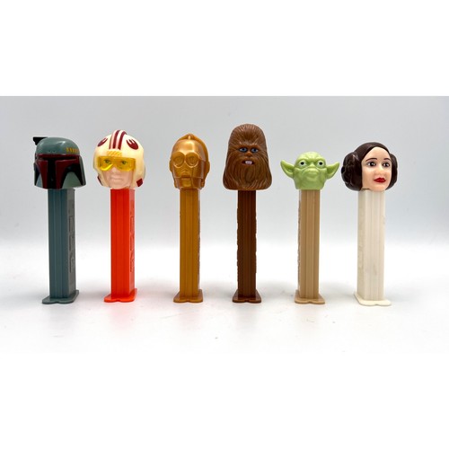 Star wars pez dispensers lot - star,