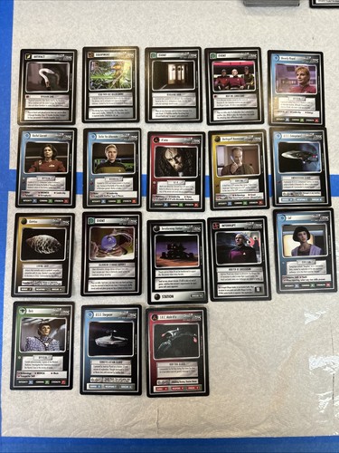 Star trek ccg card - trek, 18-card