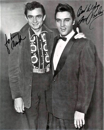 Elvis presley and johnny cash - presley,