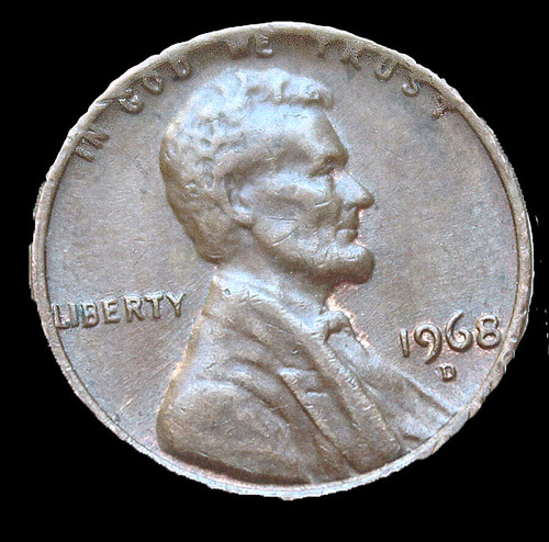 1968 lincoln memorial - d, copper