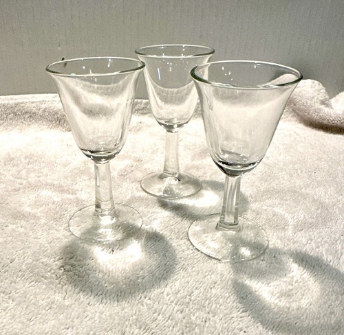 Vintage clear glass sherry - clear,