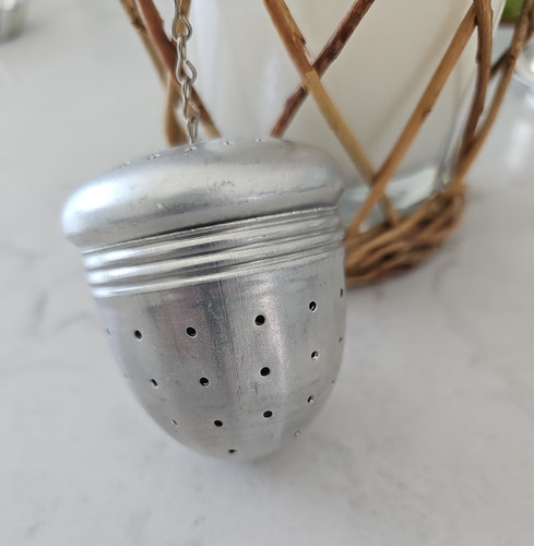 Vintage aluminum acorn tea - vintage,