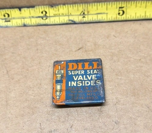 Vintage tin dill super - -,