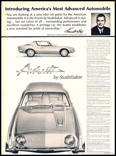 1962 studebaker avanti vintage - 1962,
